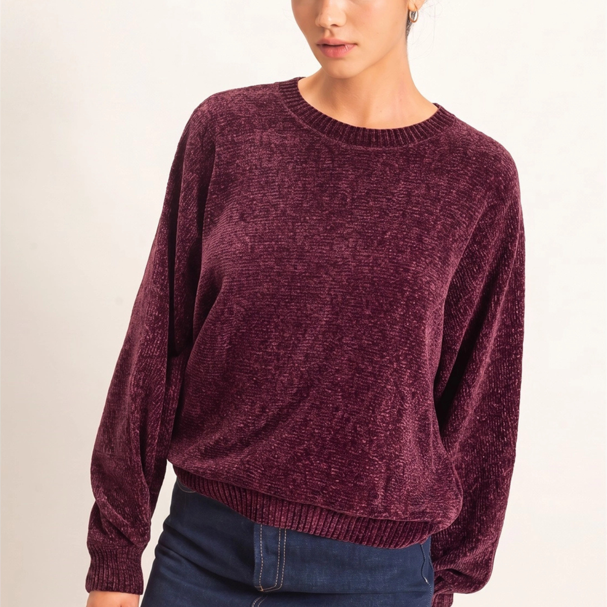 Esme Chenille Sweater-Vixen Collection, Day Spa and Women's Boutique Located in Seattle, Washington