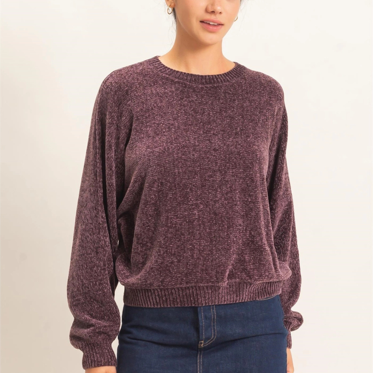 Esme Chenille Sweater-Vixen Collection, Day Spa and Women's Boutique Located in Seattle, Washington