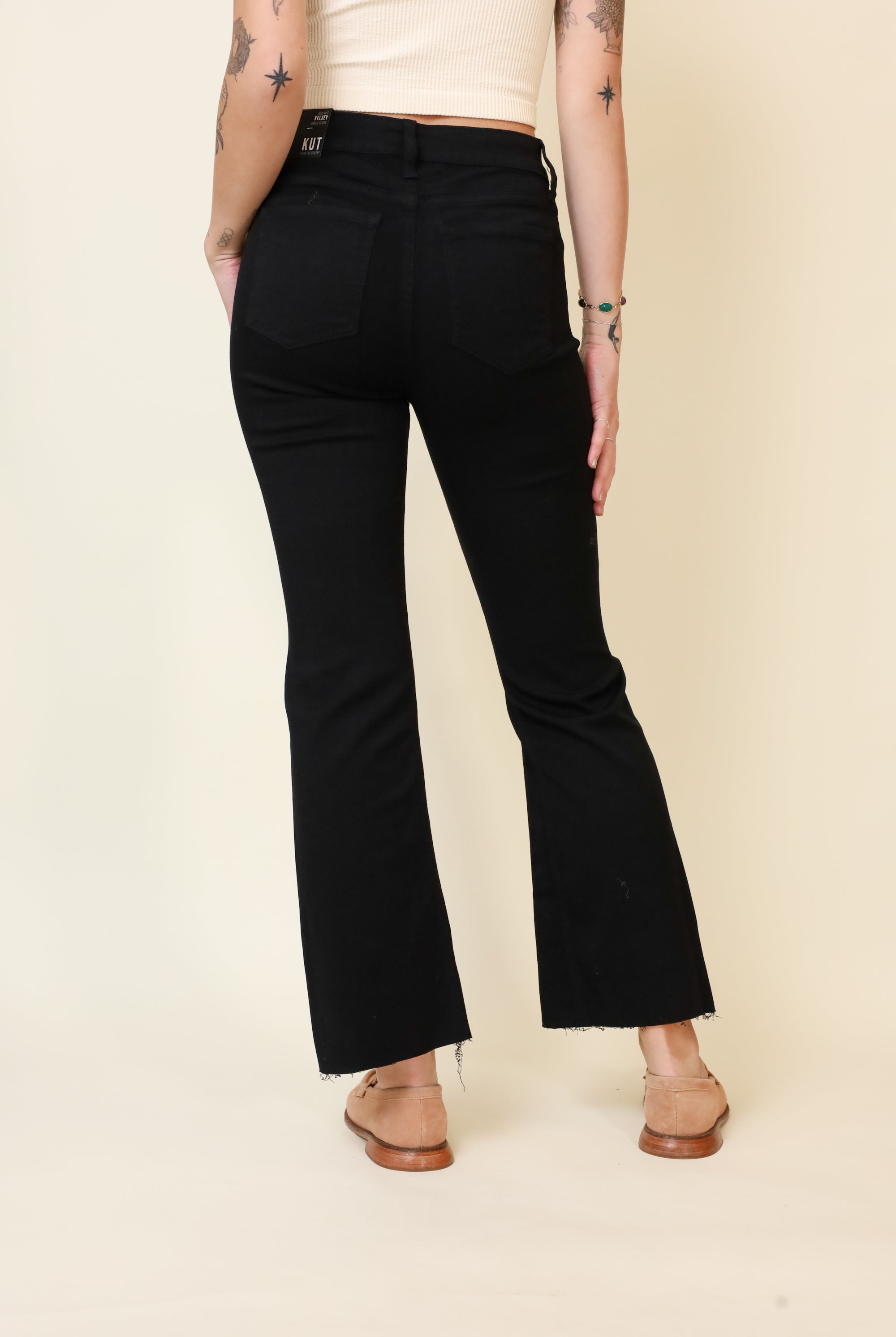 KUT Kelsey Flare Jeans-Denim-Vixen Collection, Day Spa and Women's Boutique Located in Seattle, Washington
