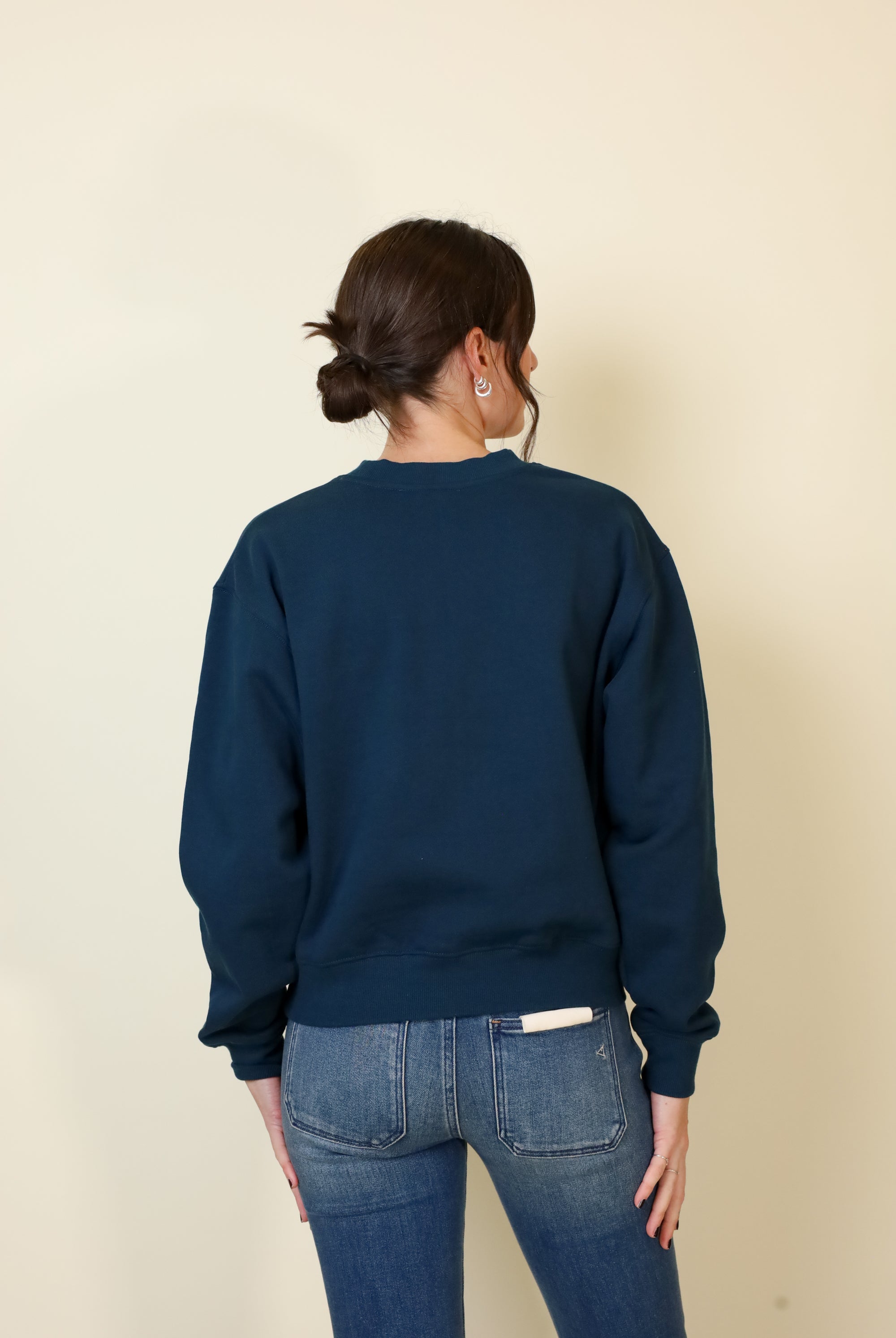 Small-Town Season Crewneck-Sweatshirts-Vixen Collection, Day Spa and Women's Boutique Located in Seattle, Washington