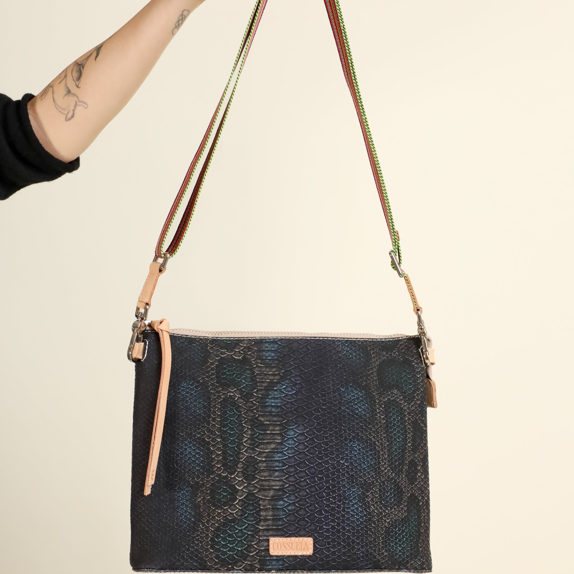 Consuela Rattler Downtown Crossbody-Bags + Wallets-Vixen Collection, Day Spa and Women's Boutique Located in Seattle, Washington