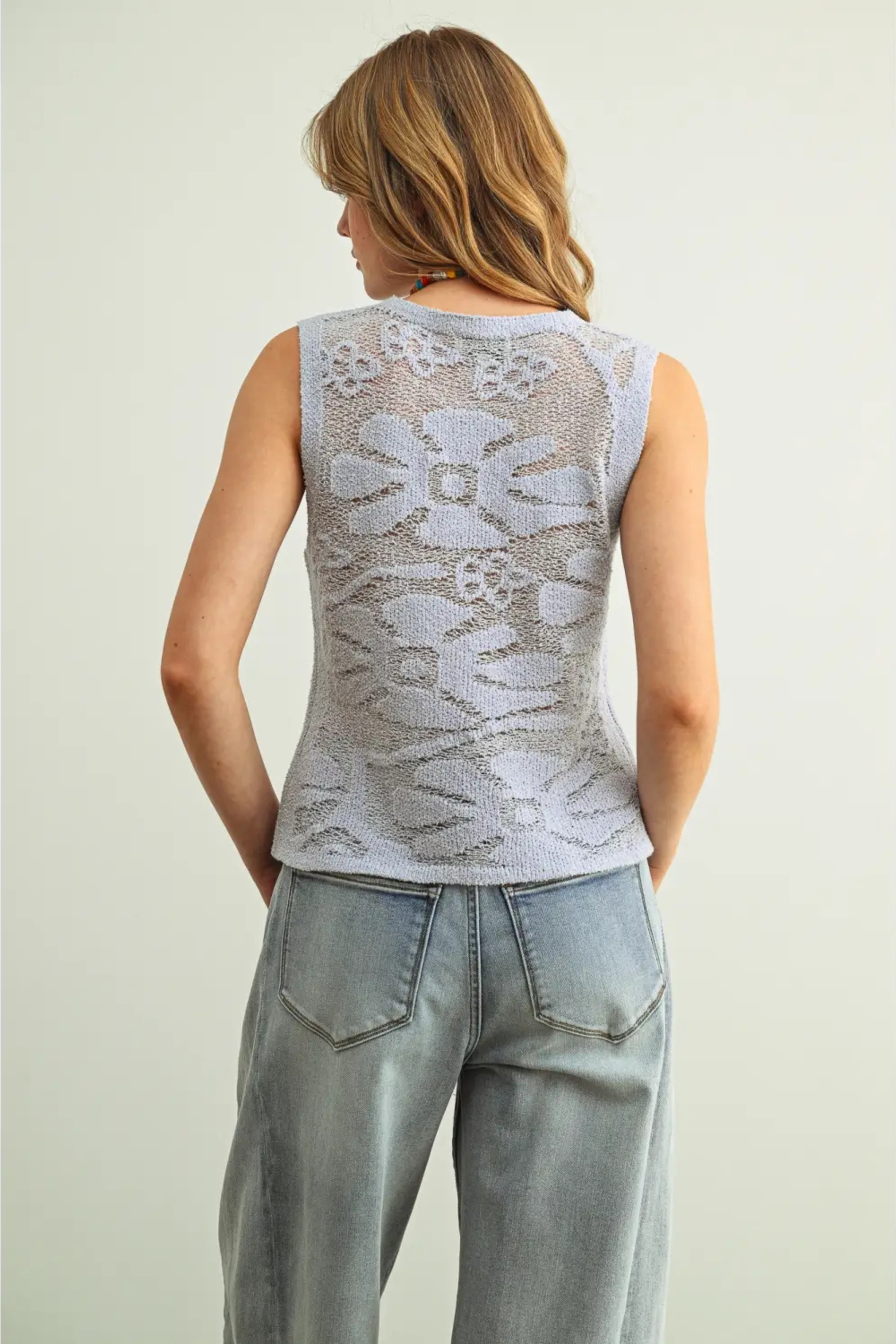 Flower Power Tank-Tank Tops-Vixen Collection, Day Spa and Women's Boutique Located in Seattle, Washington