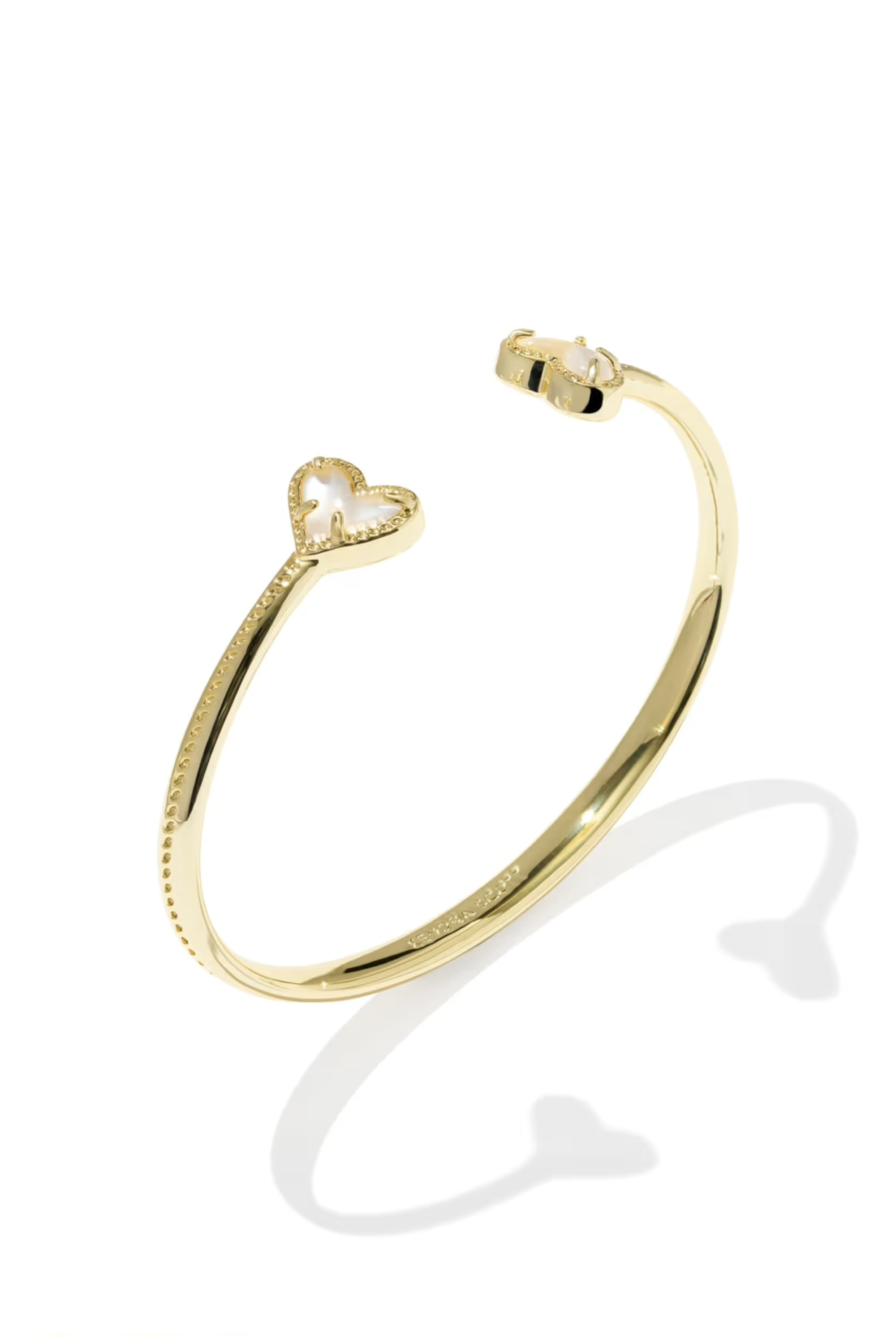 Framed Ari Heart Cuff Bracelet-Bracelets-Vixen Collection, Day Spa and Women's Boutique Located in Seattle, Washington