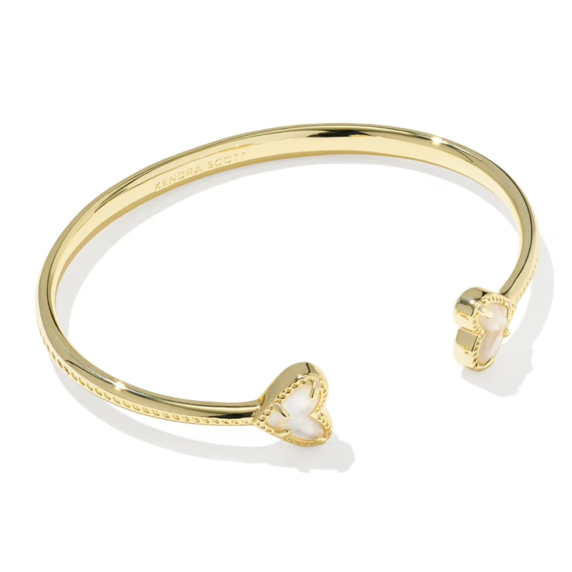 Framed Ari Heart Cuff Bracelet-Bracelets-Vixen Collection, Day Spa and Women's Boutique Located in Seattle, Washington