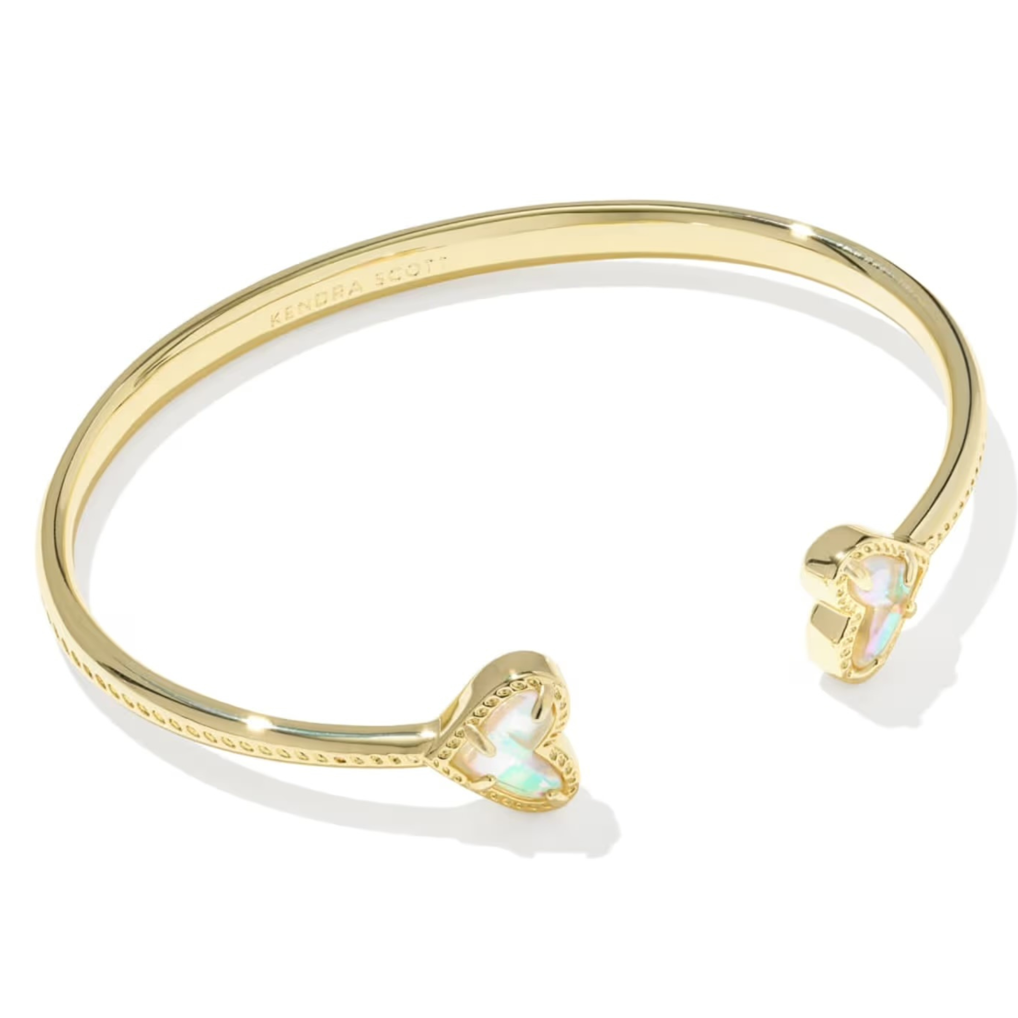 Framed Ari Heart Cuff Bracelet-Bracelets-Vixen Collection, Day Spa and Women's Boutique Located in Seattle, Washington