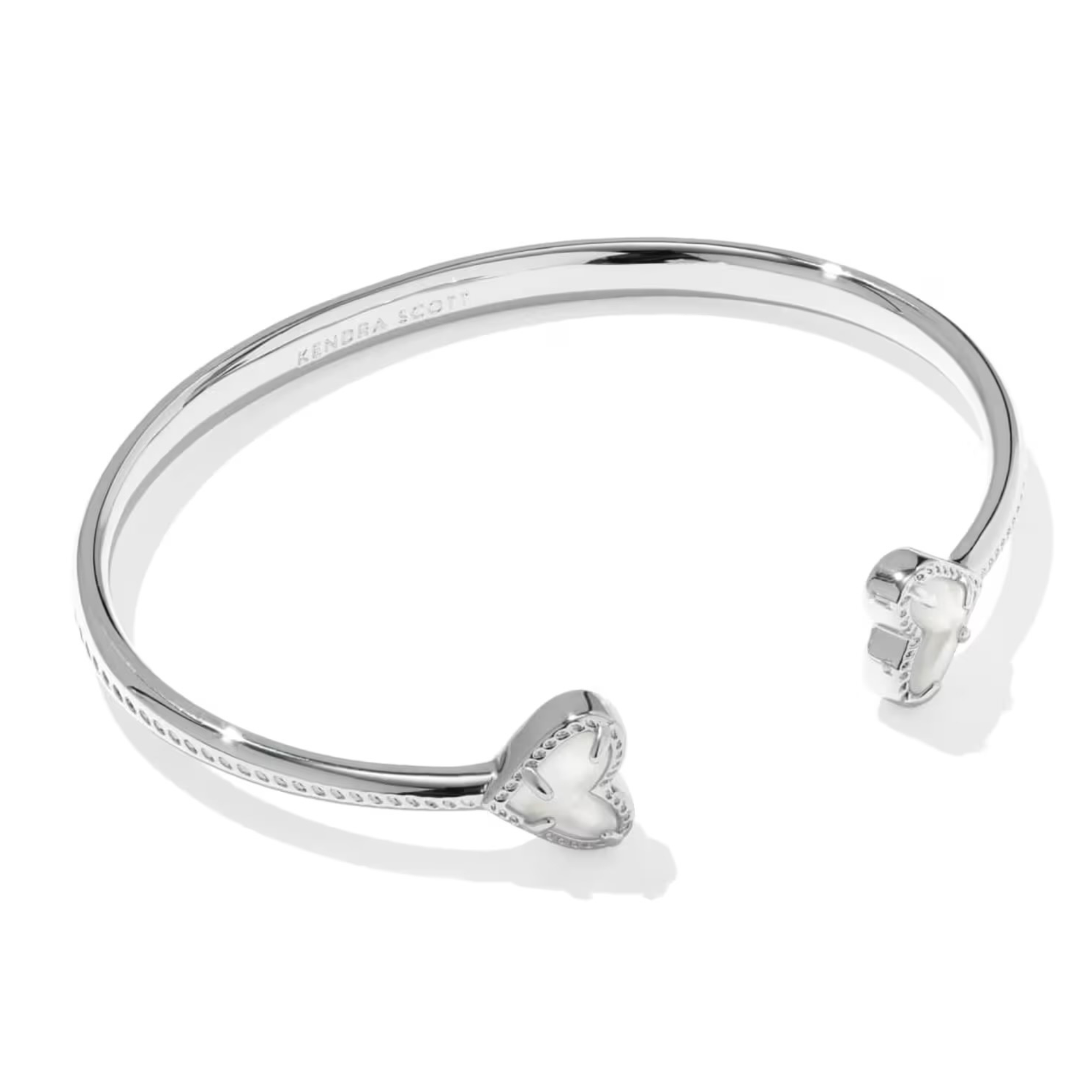 Framed Ari Heart Cuff Bracelet-Bracelets-Vixen Collection, Day Spa and Women's Boutique Located in Seattle, Washington