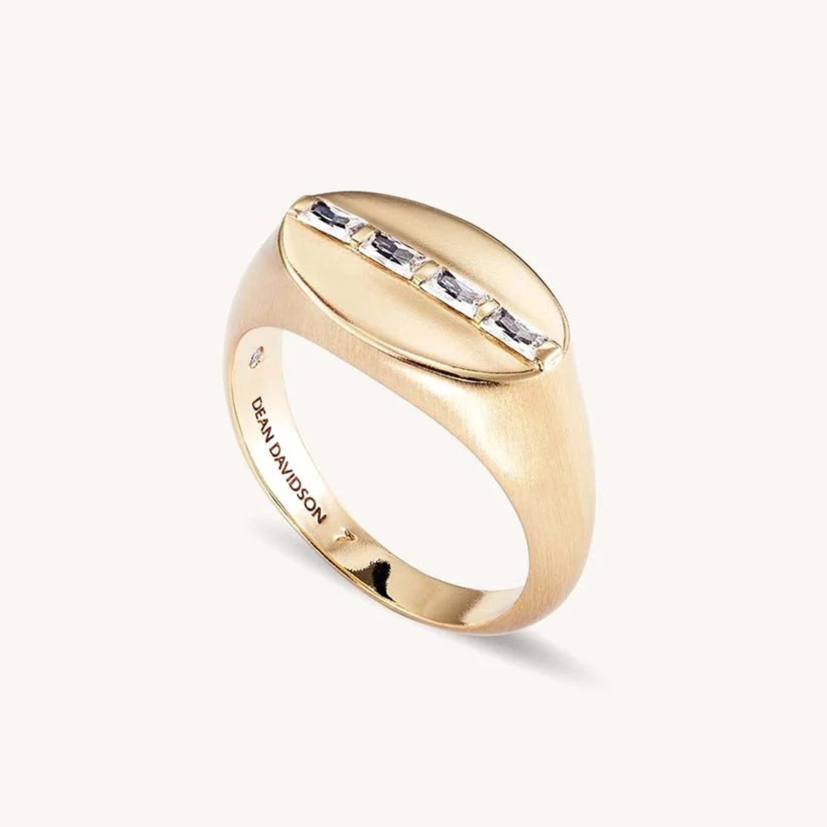 Gemma Signet Ring-Rings-Vixen Collection, Day Spa and Women's Boutique Located in Seattle, Washington