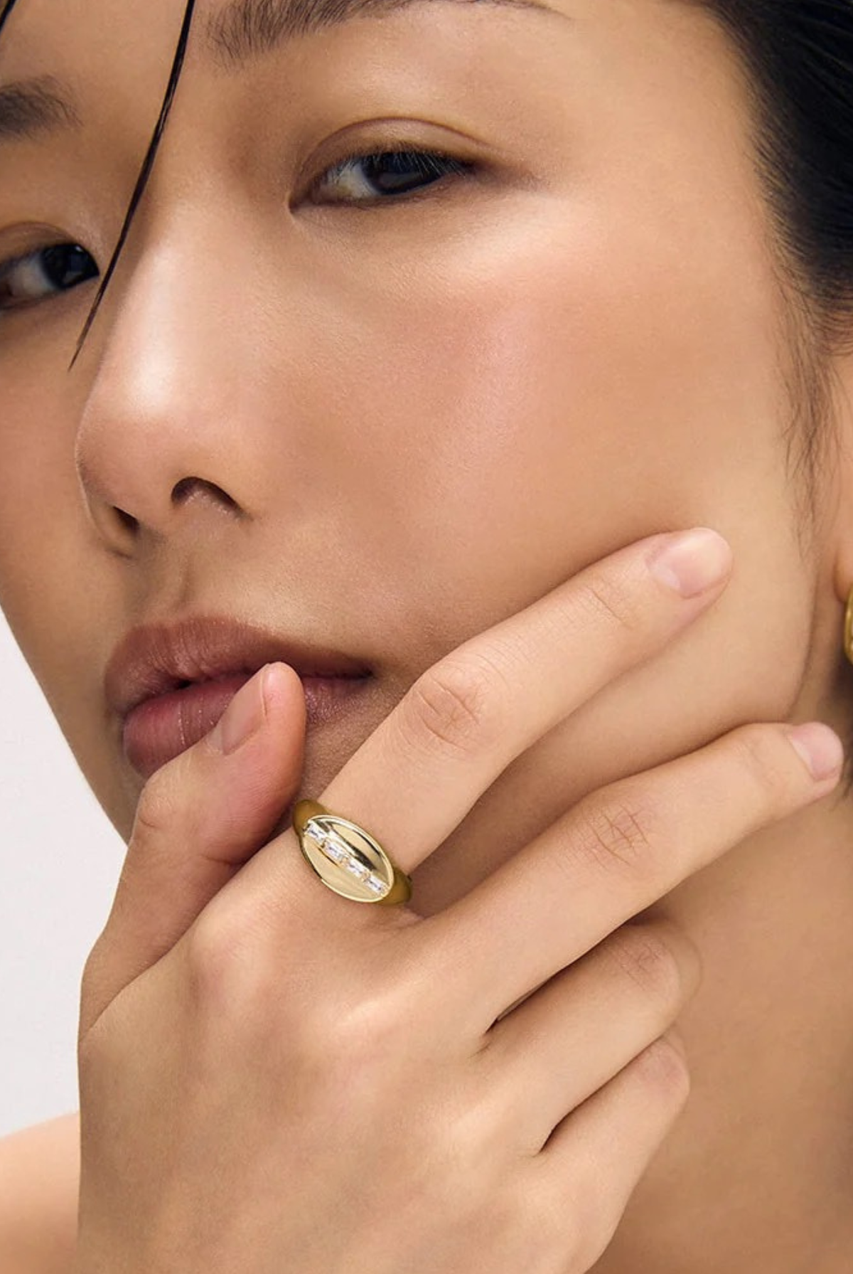 Gemma Signet Ring-Rings-Vixen Collection, Day Spa and Women's Boutique Located in Seattle, Washington