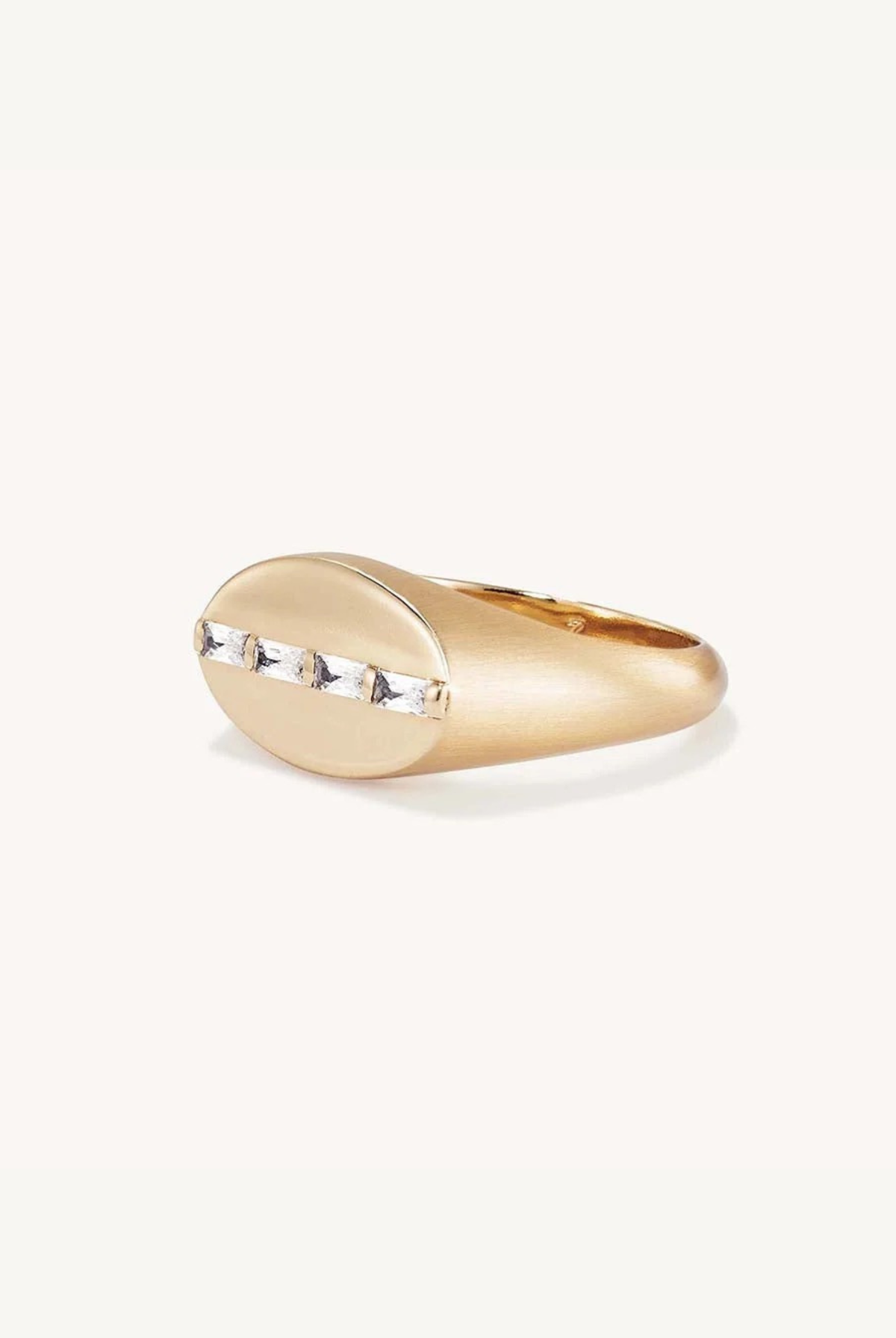 Gemma Signet Ring-Rings-Vixen Collection, Day Spa and Women's Boutique Located in Seattle, Washington