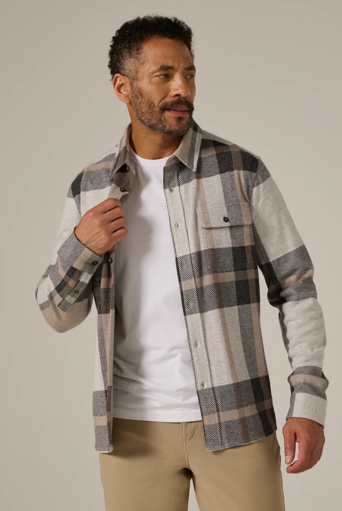Generation Long Sleeve Flannel-Men's Tops-Vixen Collection, Day Spa and Women's Boutique Located in Seattle, Washington