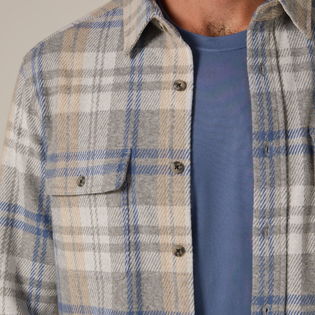 Generation Long Sleeve Flannel-Men's Tops-Vixen Collection, Day Spa and Women's Boutique Located in Seattle, Washington