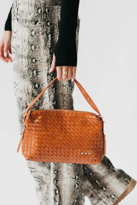 Harper Hobo Woven Shoulder Bag-Bags + Wallets-Vixen Collection, Day Spa and Women's Boutique Located in Seattle, Washington
