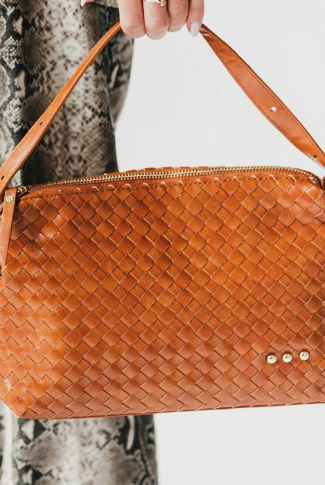 Harper Hobo Woven Shoulder Bag-Bags + Wallets-Vixen Collection, Day Spa and Women's Boutique Located in Seattle, Washington