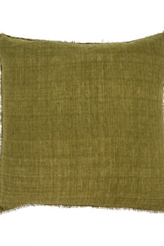 Lina Linen Pillow 24x24-Home Decor-Vixen Collection, Day Spa and Women's Boutique Located in Seattle, Washington