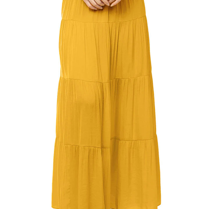 Never Better Tiered Maxi Skirt-Skirts-Vixen Collection, Day Spa and Women's Boutique Located in Seattle, Washington