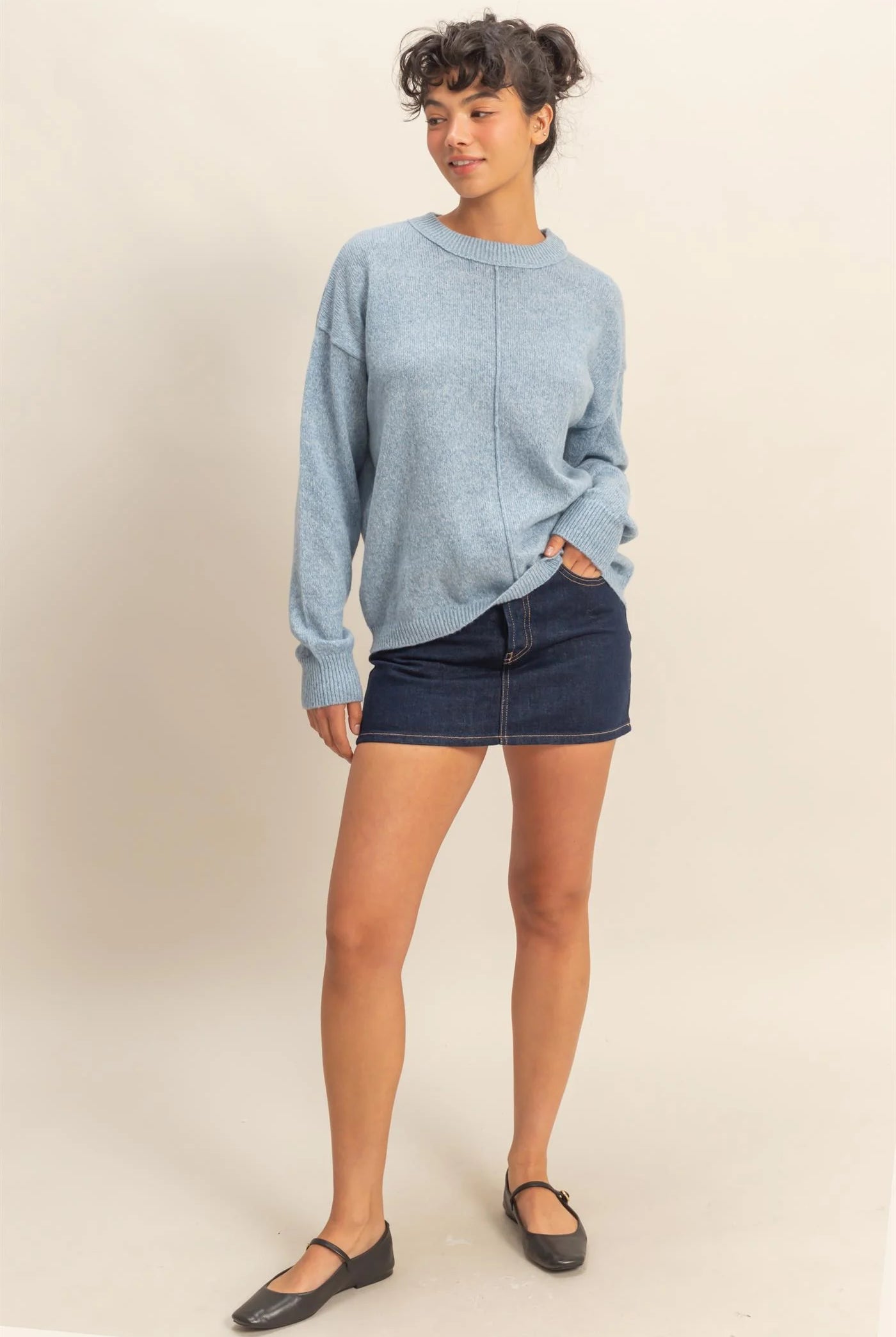Pebble Soft Sweater-Sweaters-Vixen Collection, Day Spa and Women's Boutique Located in Seattle, Washington