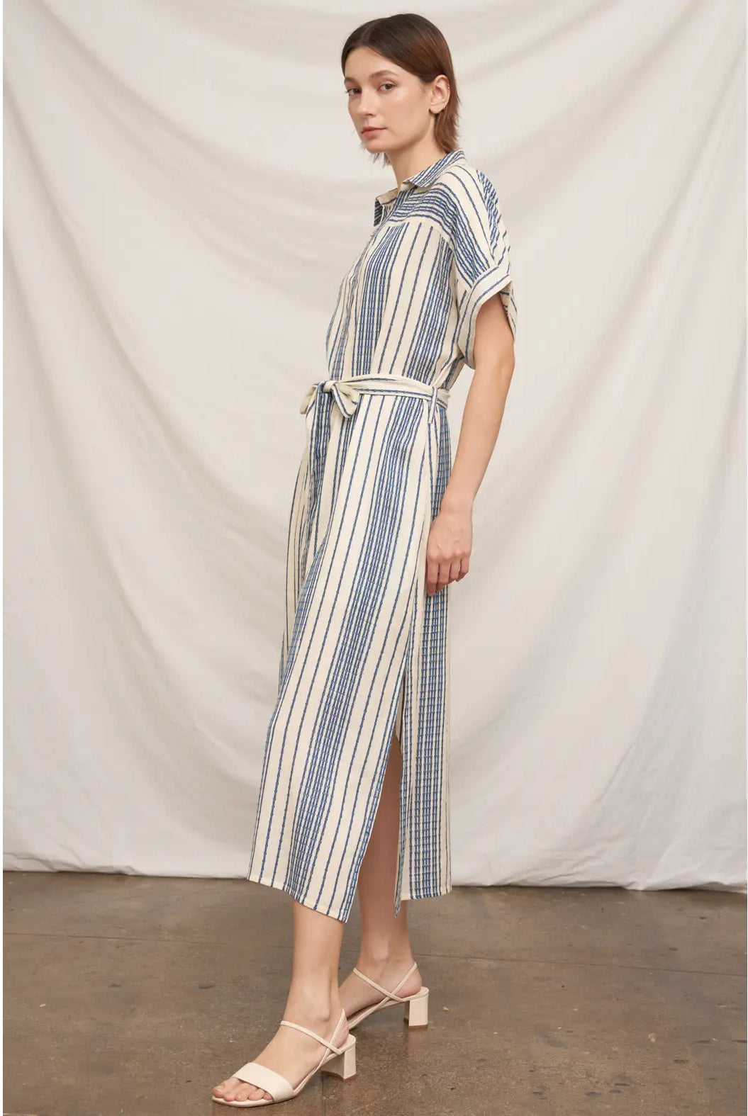 Shoreline Midi Dress-Dresses-Vixen Collection, Day Spa and Women's Boutique Located in Seattle, Washington