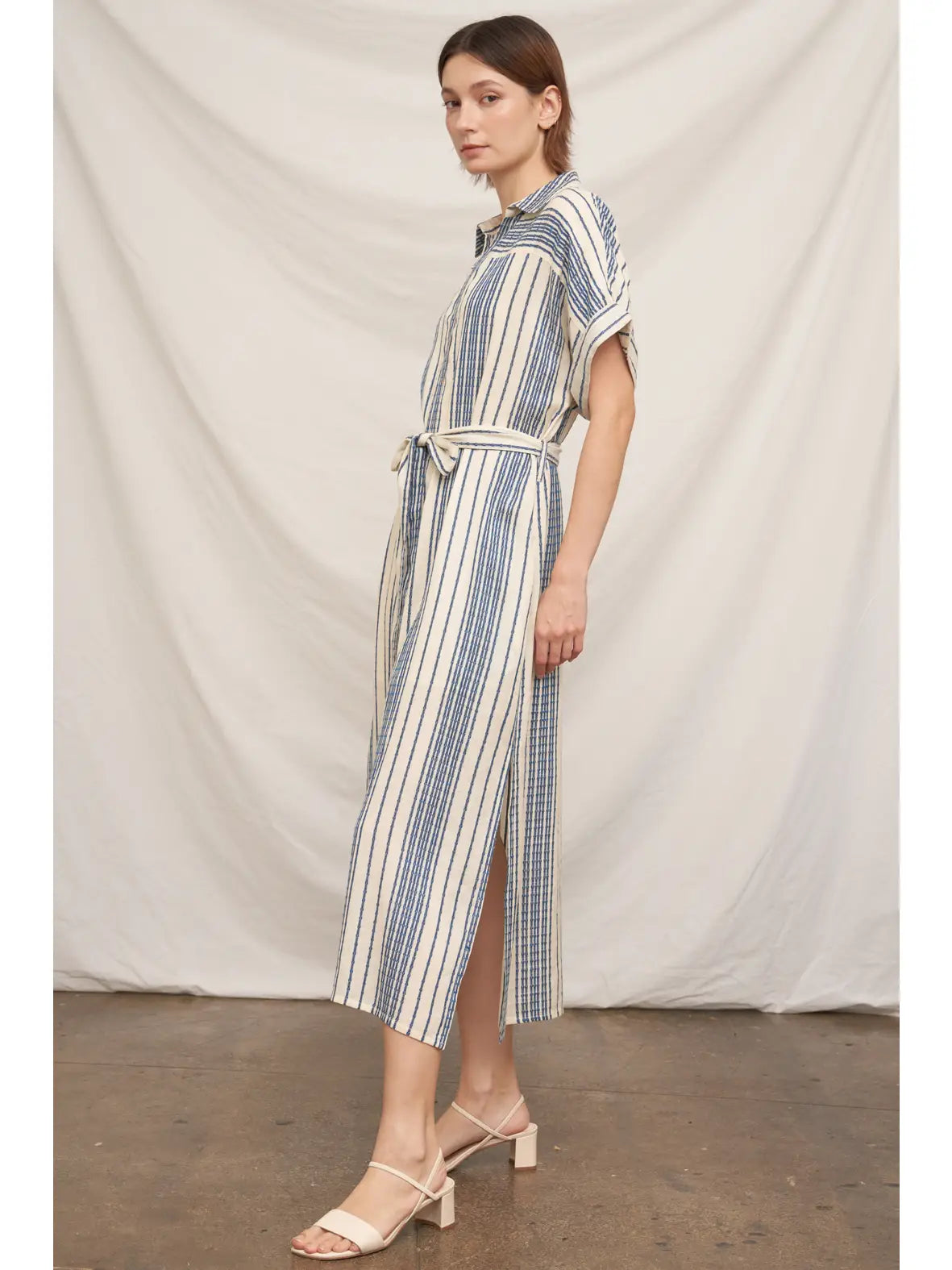 Shoreline Midi Dress-Dresses-Vixen Collection, Day Spa and Women's Boutique Located in Seattle, Washington