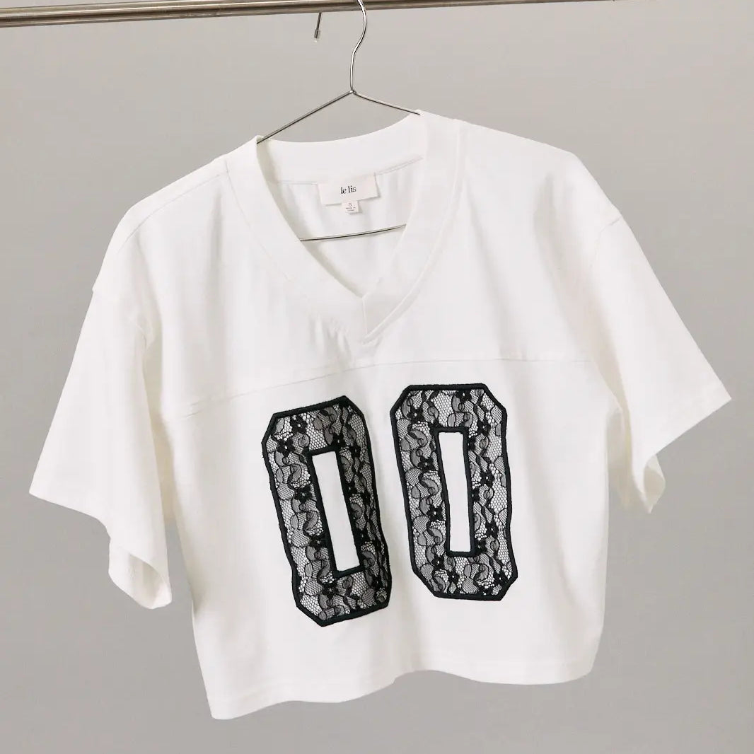 Sport the Lace Tee-Tops-Vixen Collection, Day Spa and Women's Boutique Located in Seattle, Washington