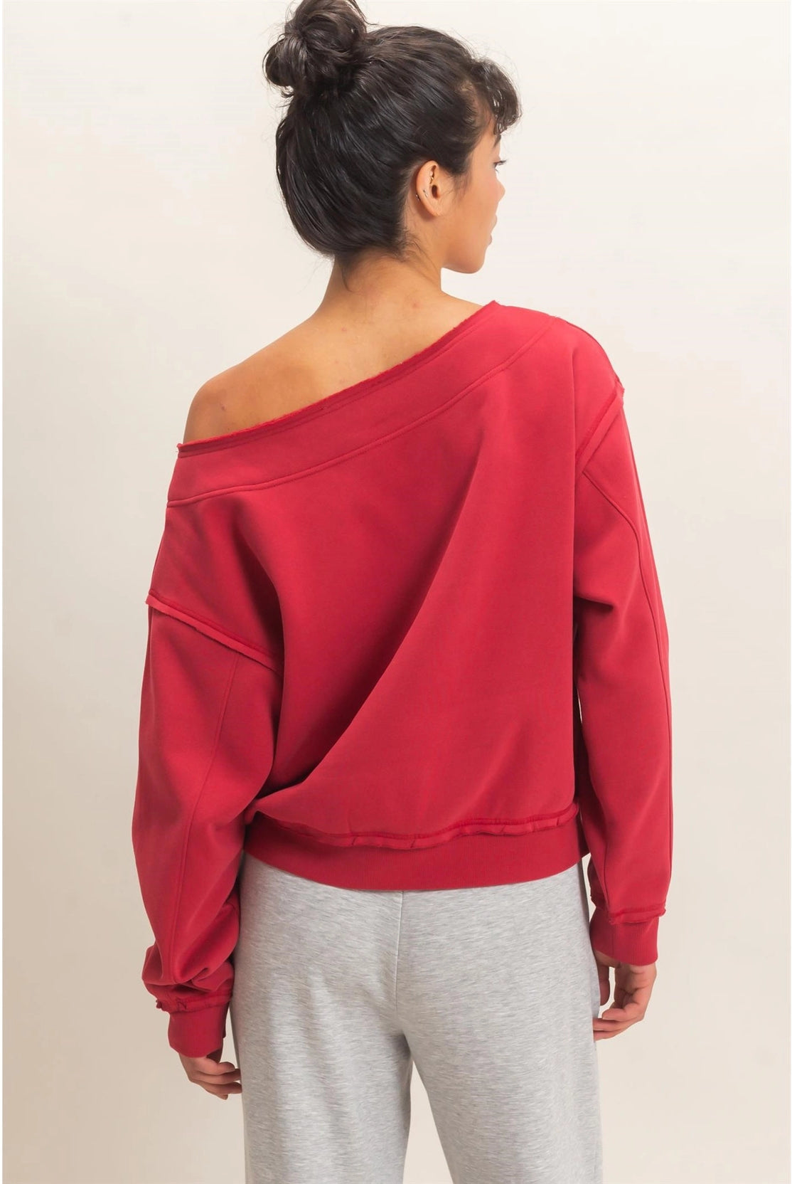 Rosewood Romance Sweater-Sweatshirts-Vixen Collection, Day Spa and Women's Boutique Located in Seattle, Washington