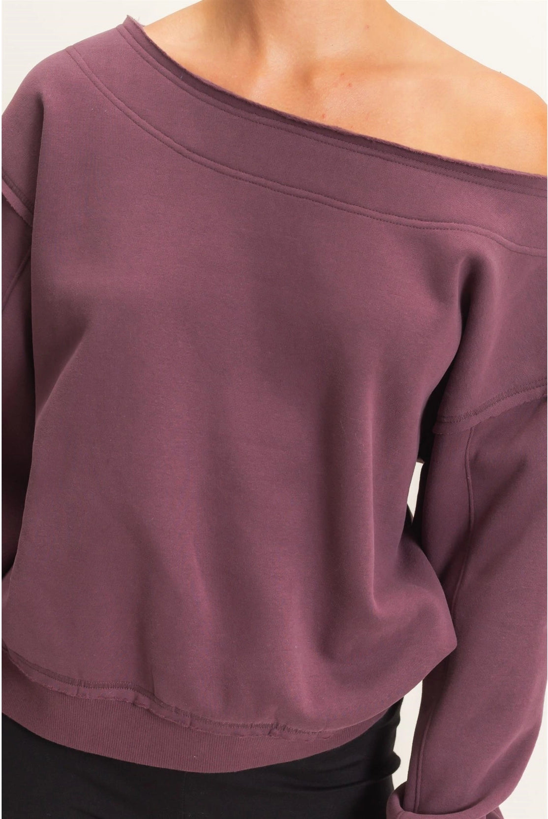 Rosewood Romance Sweater-Sweatshirts-Vixen Collection, Day Spa and Women's Boutique Located in Seattle, Washington