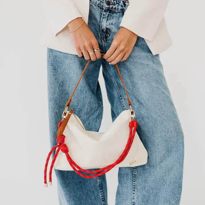Cosette Canvas Shoulder Bag-Bags + Wallets-Vixen Collection, Day Spa and Women's Boutique Located in Seattle, Washington