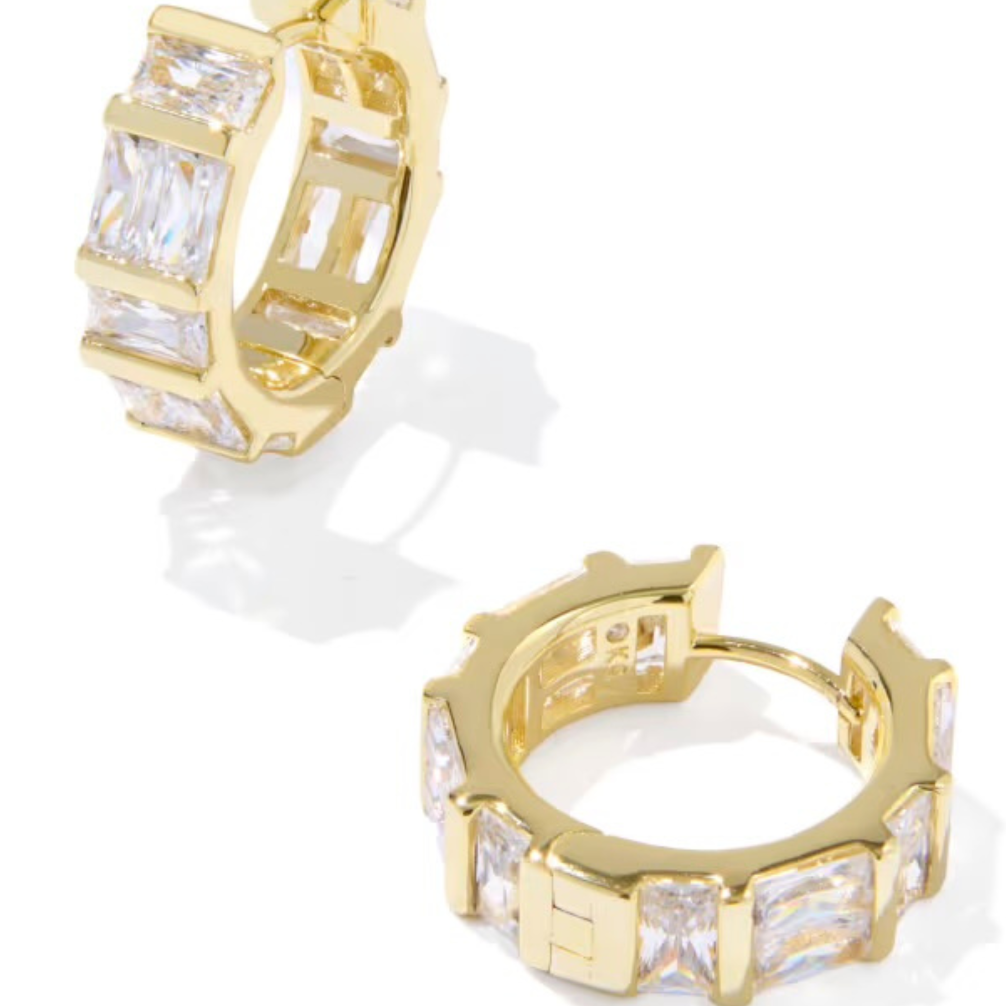 Jamie Huggie Earrings-Earrings-Vixen Collection, Day Spa and Women's Boutique Located in Seattle, Washington
