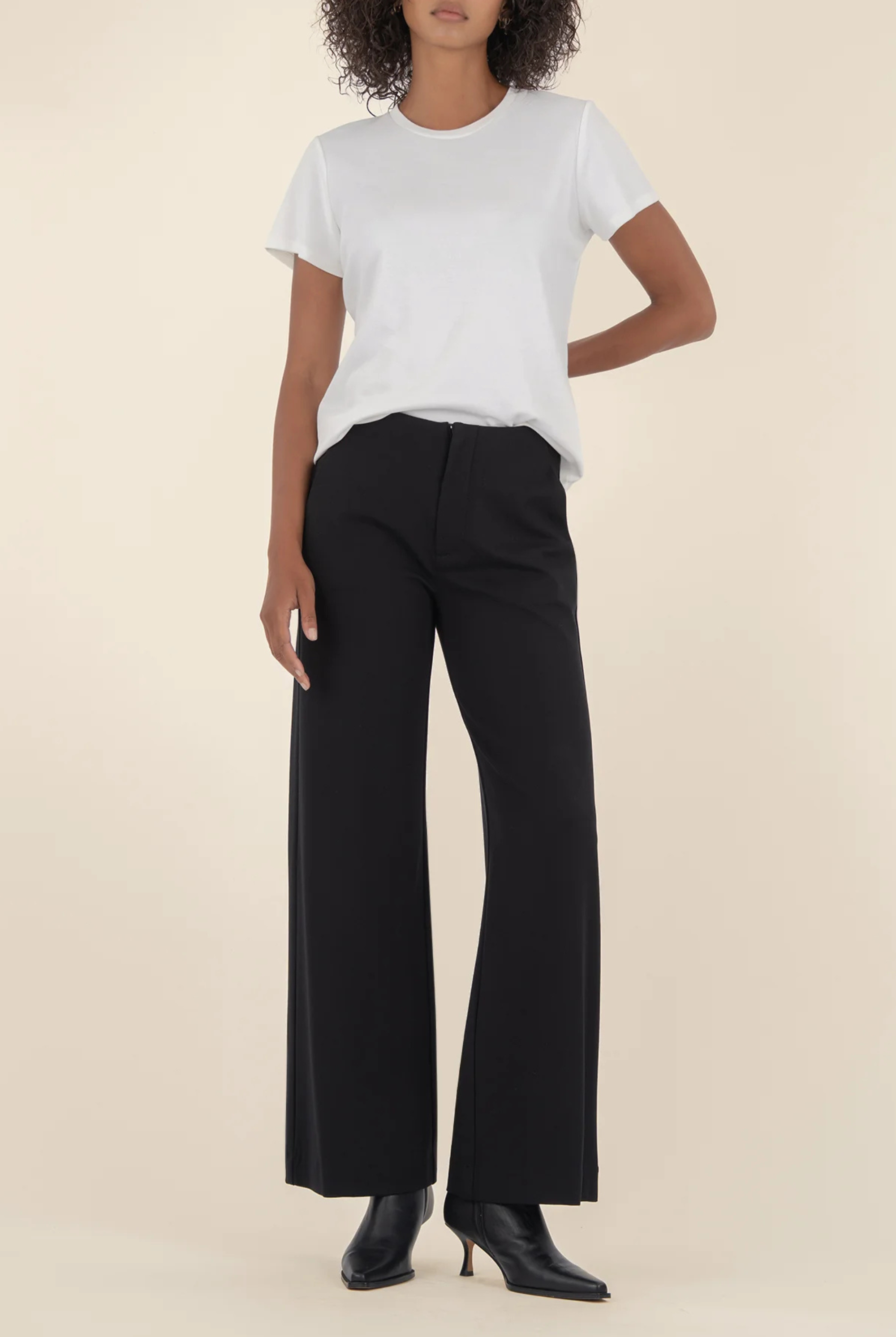 KUT Meg Wide Leg Trouser Pants-Pants-Vixen Collection, Day Spa and Women's Boutique Located in Seattle, Washington