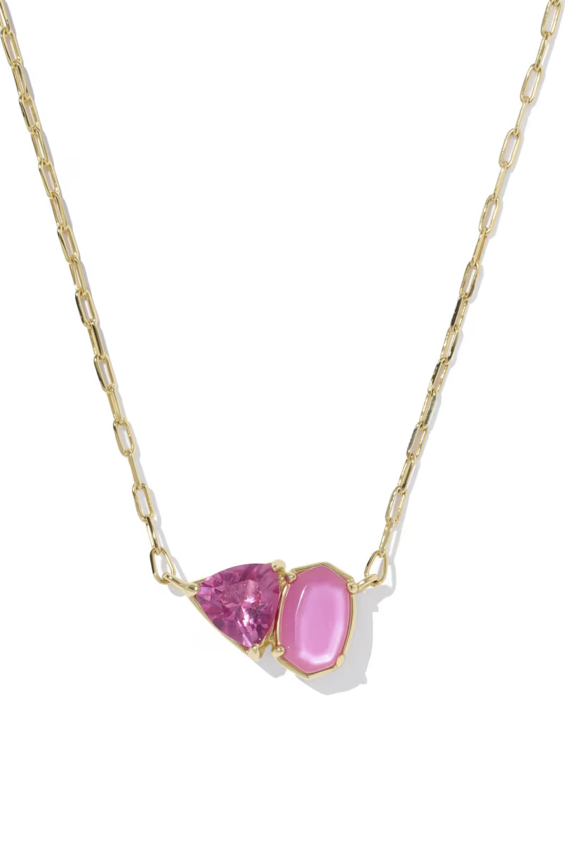 Tatum Short Pendant Necklace-Necklaces-Vixen Collection, Day Spa and Women's Boutique Located in Seattle, Washington