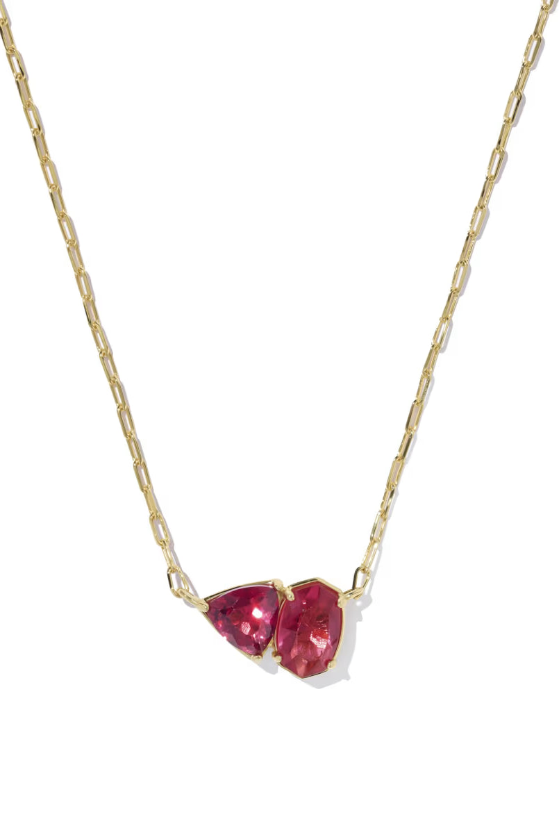 Tatum Short Pendant Necklace-Necklaces-Vixen Collection, Day Spa and Women's Boutique Located in Seattle, Washington