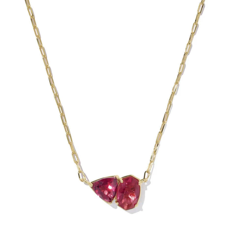 Tatum Short Pendant Necklace-Necklaces-Vixen Collection, Day Spa and Women's Boutique Located in Seattle, Washington