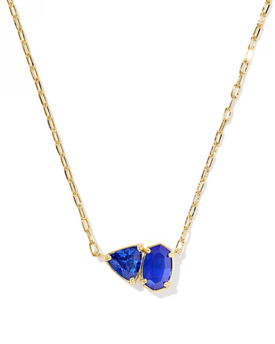 Tatum Short Pendant Necklace-Necklaces-Vixen Collection, Day Spa and Women's Boutique Located in Seattle, Washington
