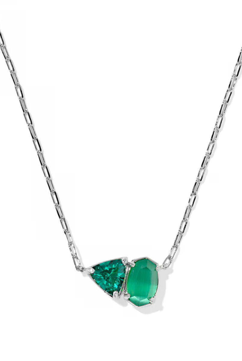 Tatum Short Pendant Necklace-Necklaces-Vixen Collection, Day Spa and Women's Boutique Located in Seattle, Washington