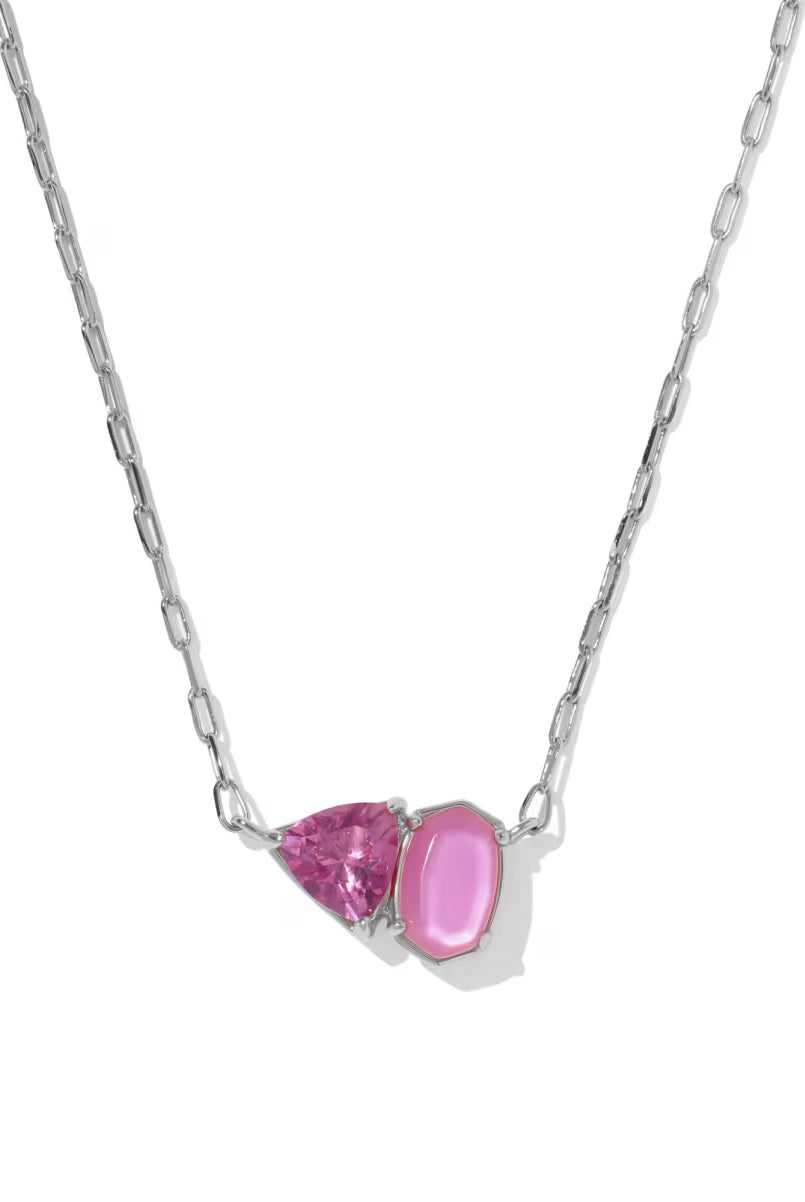 Tatum Short Pendant Necklace-Necklaces-Vixen Collection, Day Spa and Women's Boutique Located in Seattle, Washington