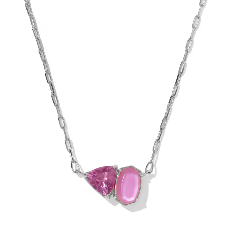 Tatum Short Pendant Necklace-Necklaces-Vixen Collection, Day Spa and Women's Boutique Located in Seattle, Washington