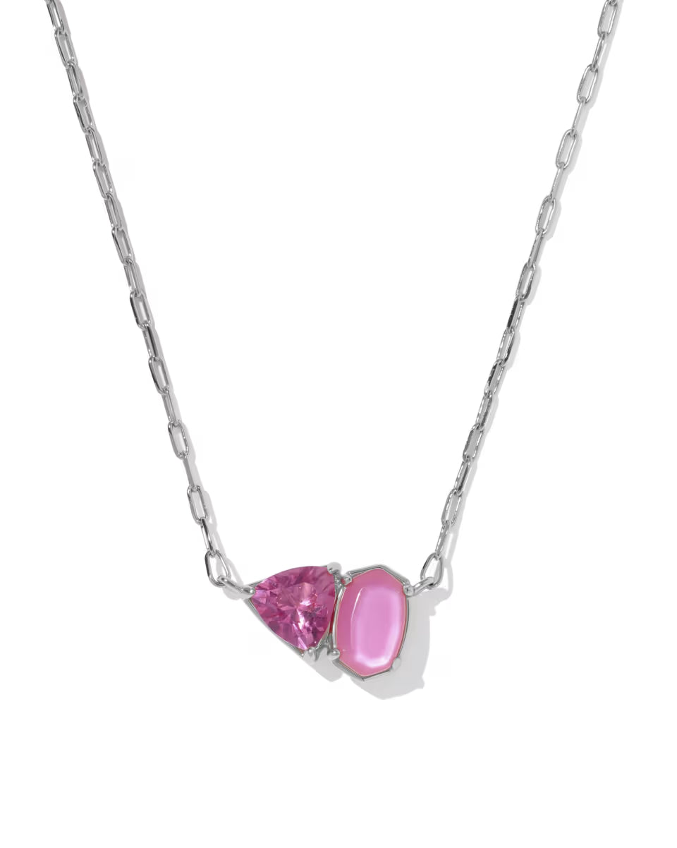 Tatum Short Pendant Necklace-Necklaces-Vixen Collection, Day Spa and Women's Boutique Located in Seattle, Washington