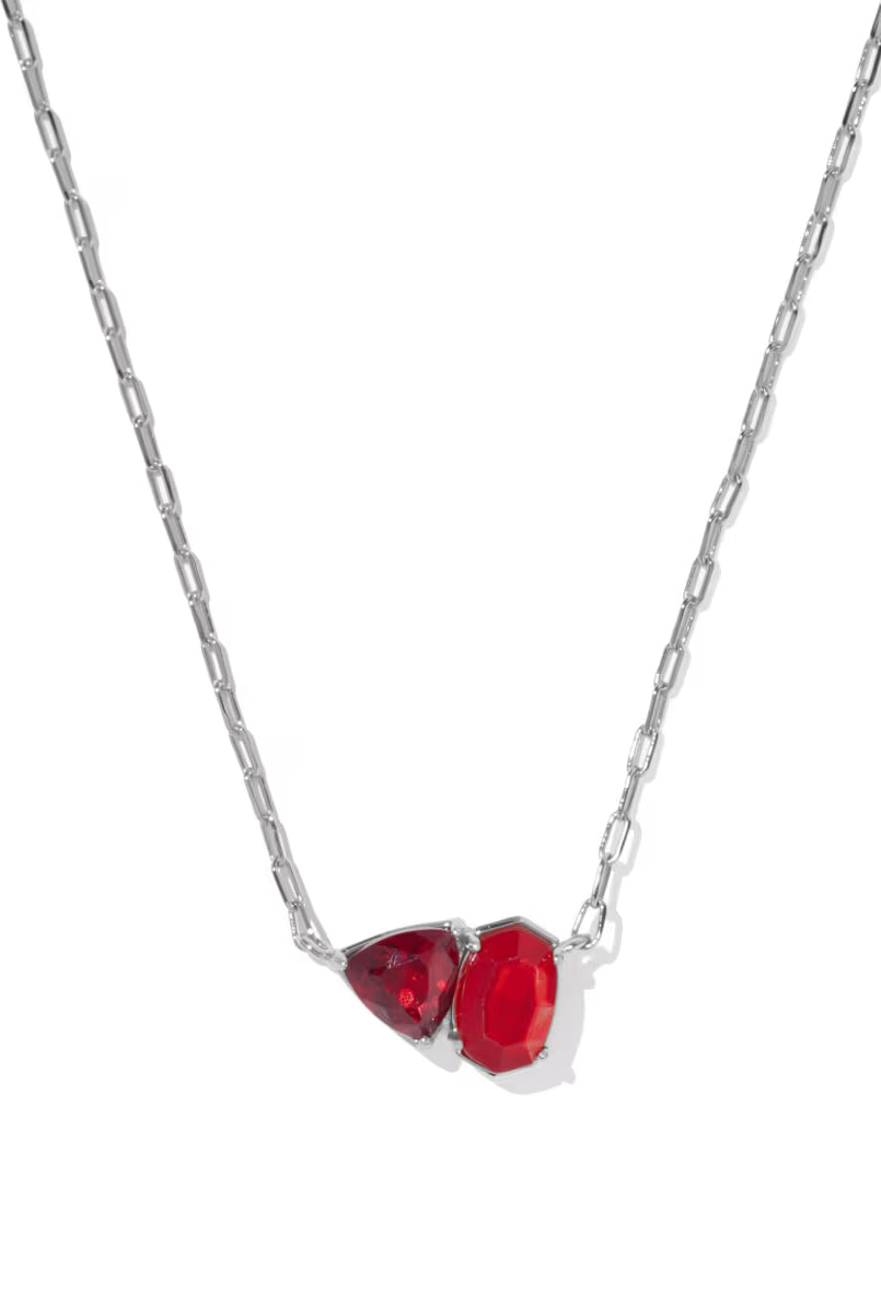 Tatum Short Pendant Necklace-Necklaces-Vixen Collection, Day Spa and Women's Boutique Located in Seattle, Washington