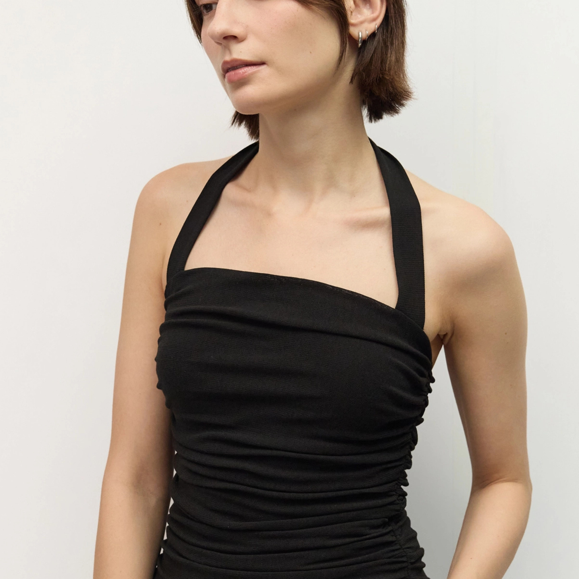 Kiana Halter Top-Tank Tops-Vixen Collection, Day Spa and Women's Boutique Located in Seattle, Washington