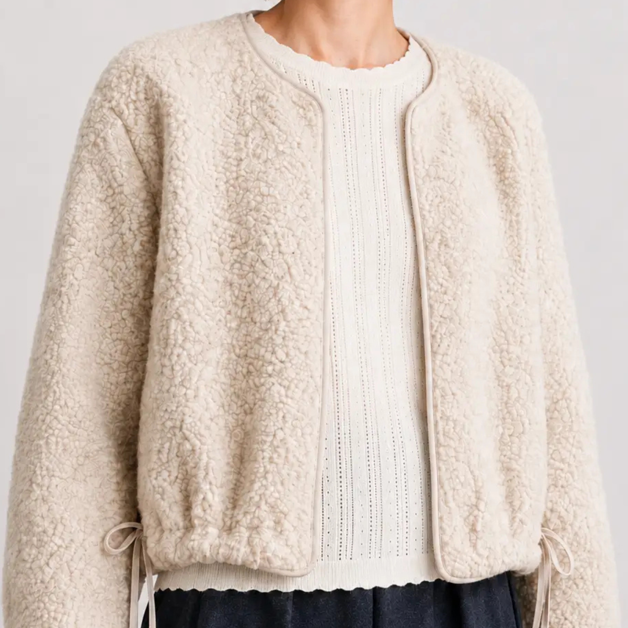 Lamb Love Jacket-Jackets-Vixen Collection, Day Spa and Women's Boutique Located in Seattle, Washington