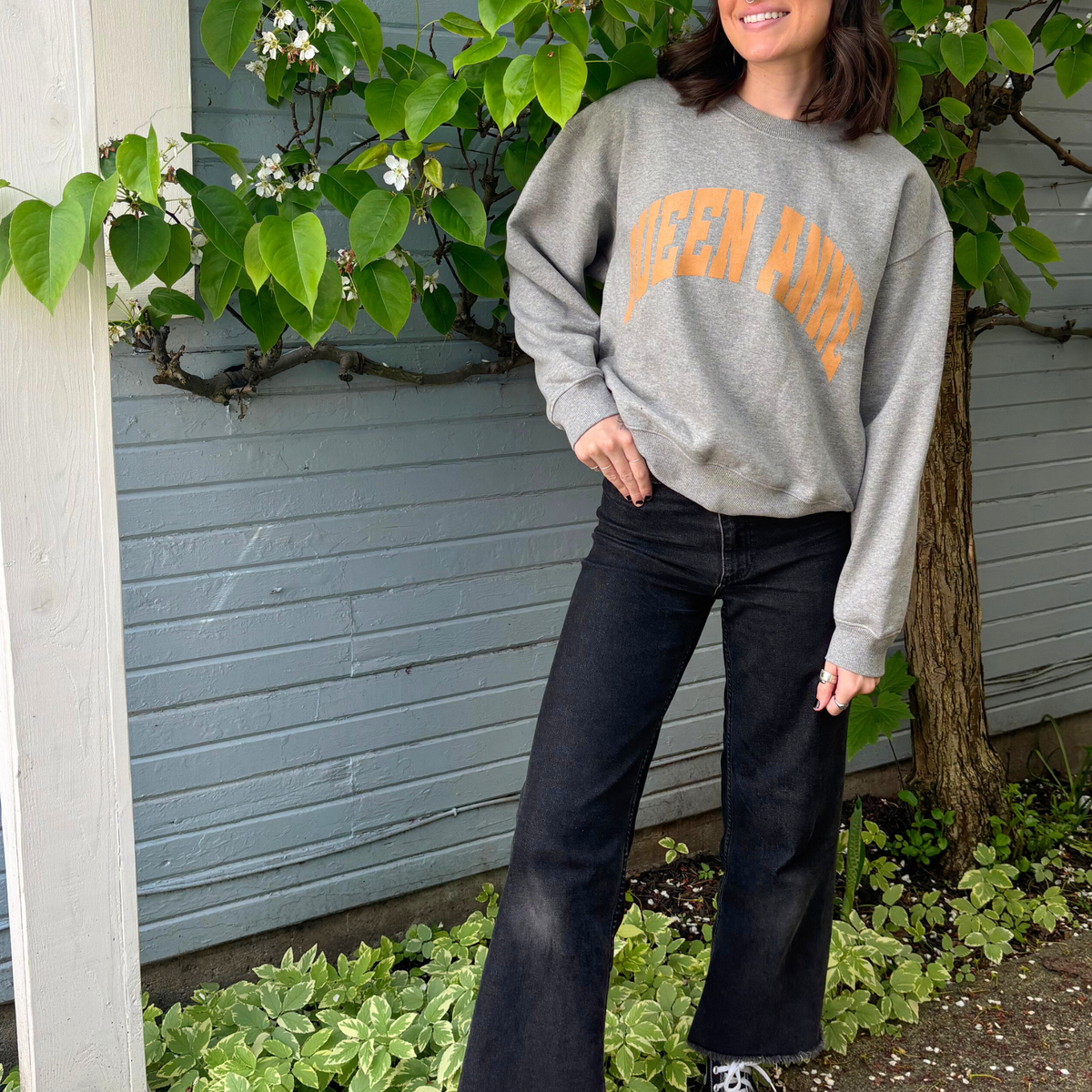 Local Label Crewneck-Sweatshirts-Vixen Collection, Day Spa and Women's Boutique Located in Seattle, Washington