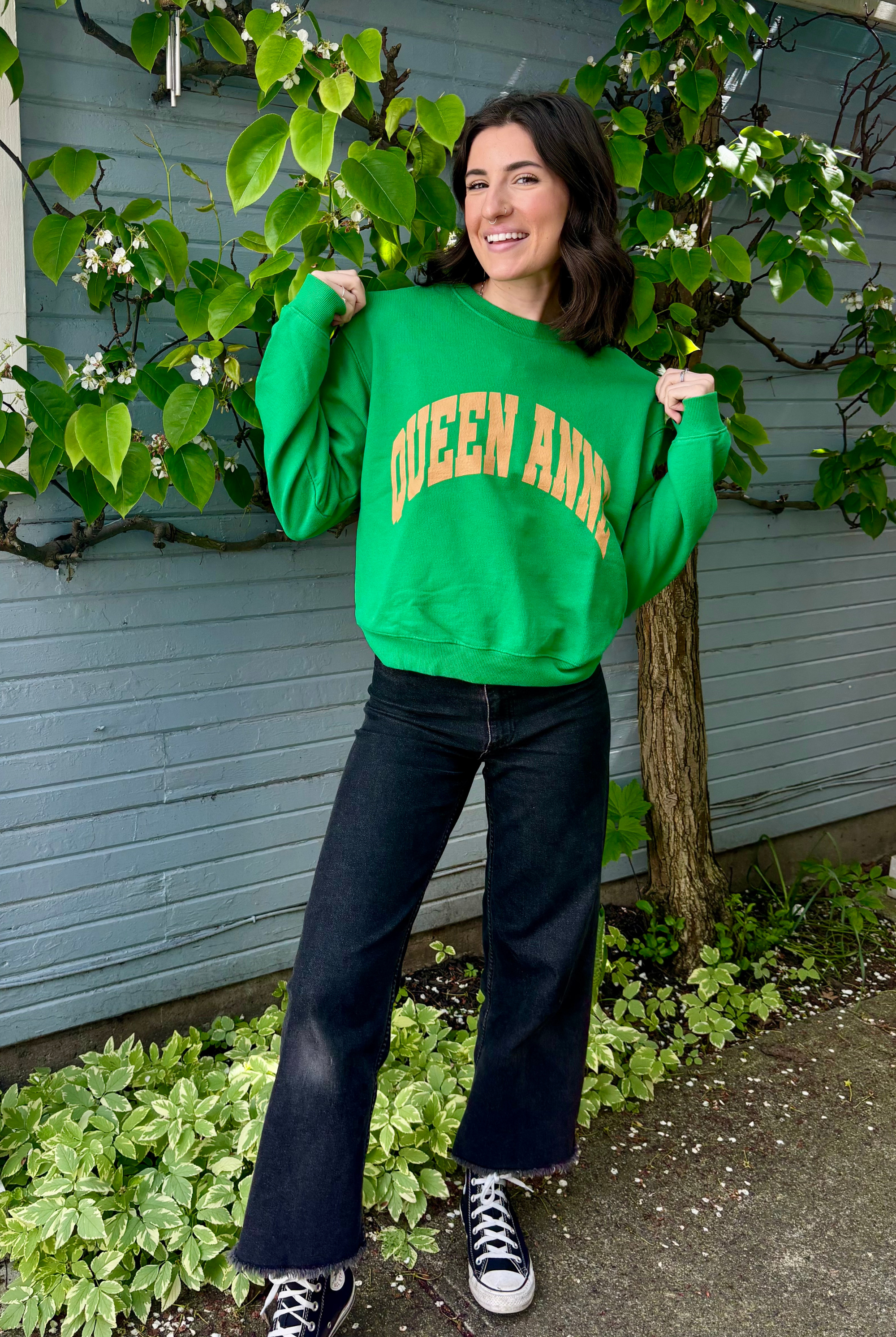 Local Love Crewneck-Sweatshirts-Vixen Collection, Day Spa and Women's Boutique Located in Seattle, Washington