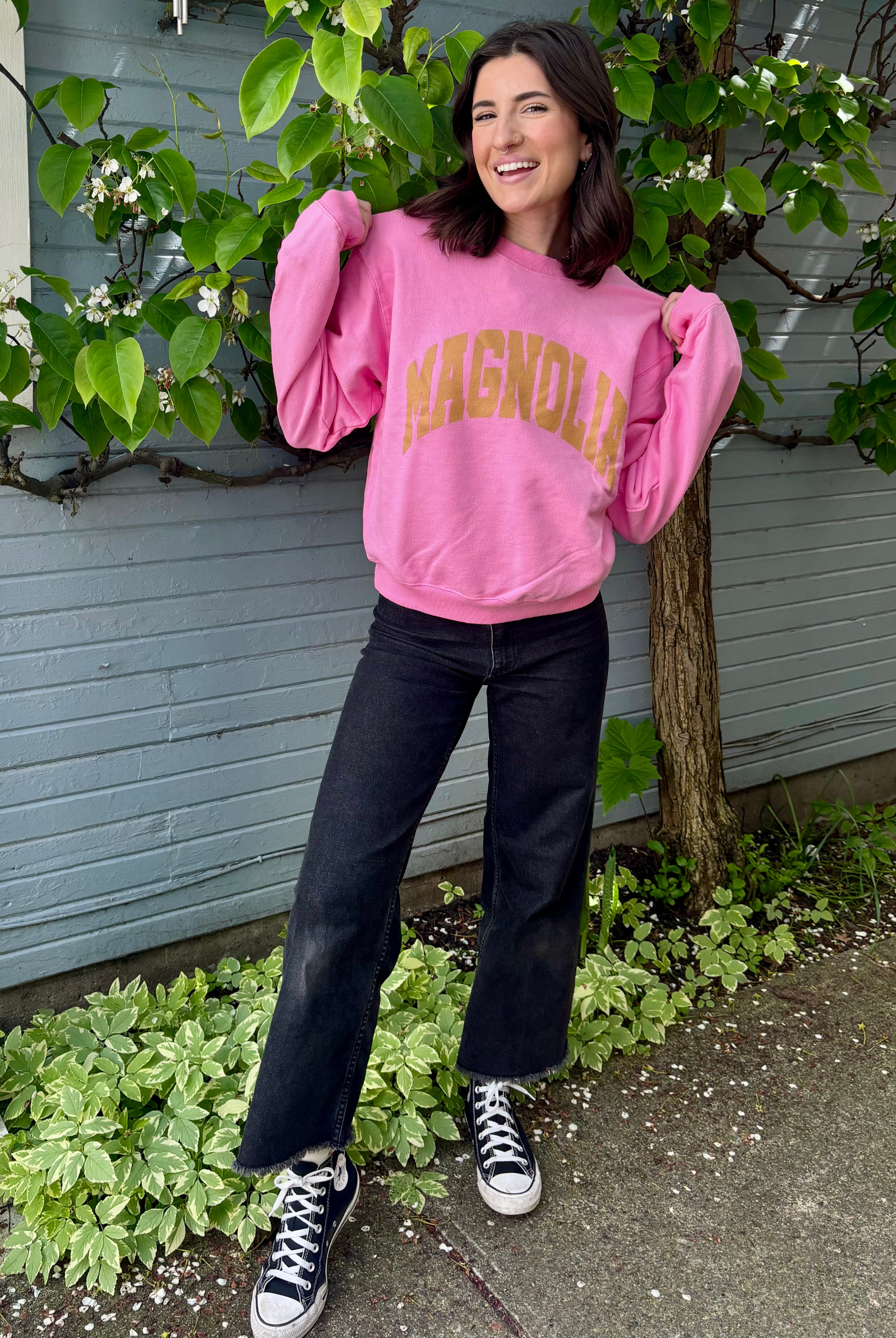 Local Love Crewneck-Sweatshirts-Vixen Collection, Day Spa and Women's Boutique Located in Seattle, Washington