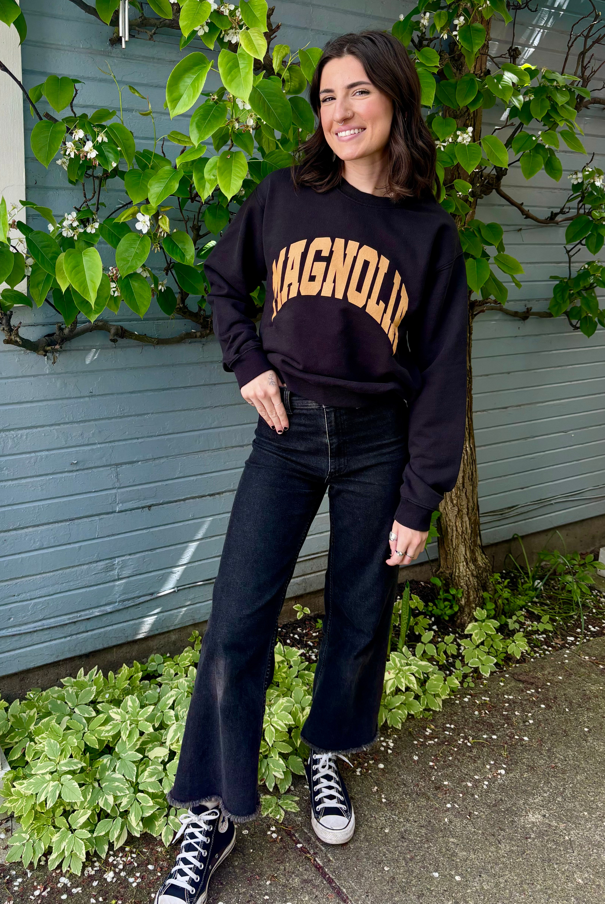 Local Love Crewneck-Sweatshirts-Vixen Collection, Day Spa and Women's Boutique Located in Seattle, Washington