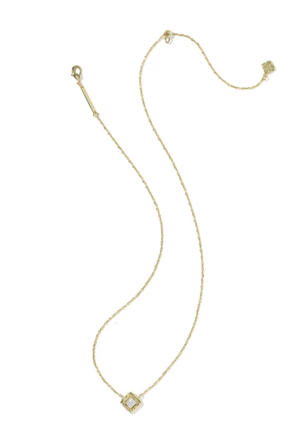 Mallory Crystal Pendant Necklace-Necklaces-Vixen Collection, Day Spa and Women's Boutique Located in Seattle, Washington