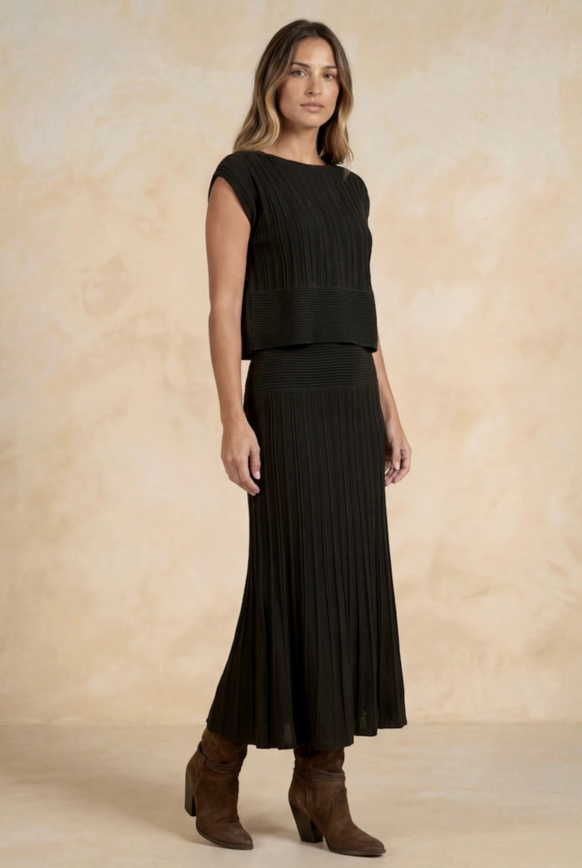 Midnight Heart Dress-Dresses-Vixen Collection, Day Spa and Women's Boutique Located in Seattle, Washington