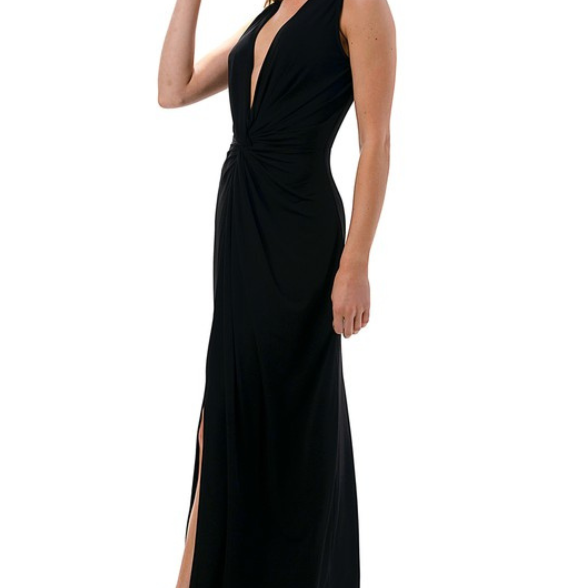 Midnight Twist Dress-Dresses-Vixen Collection, Day Spa and Women's Boutique Located in Seattle, Washington