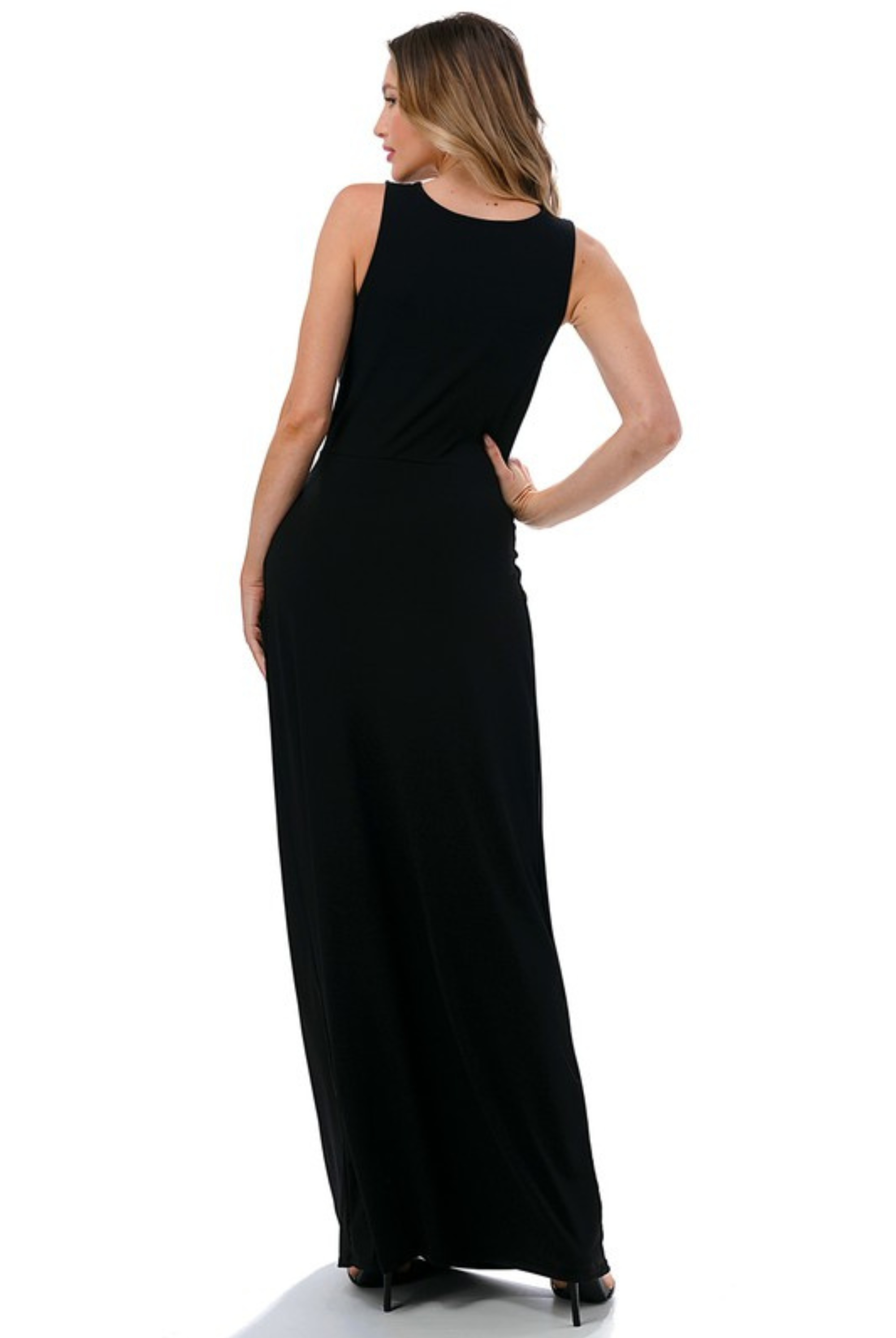 Midnight Twist Dress-Dresses-Vixen Collection, Day Spa and Women's Boutique Located in Seattle, Washington