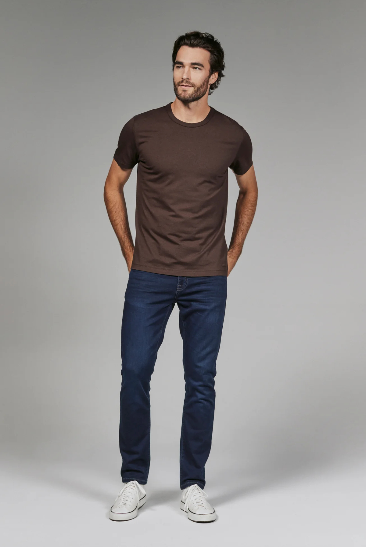 Modal Crew Neck Tee-Men's Tops-Vixen Collection, Day Spa and Women's Boutique Located in Seattle, Washington