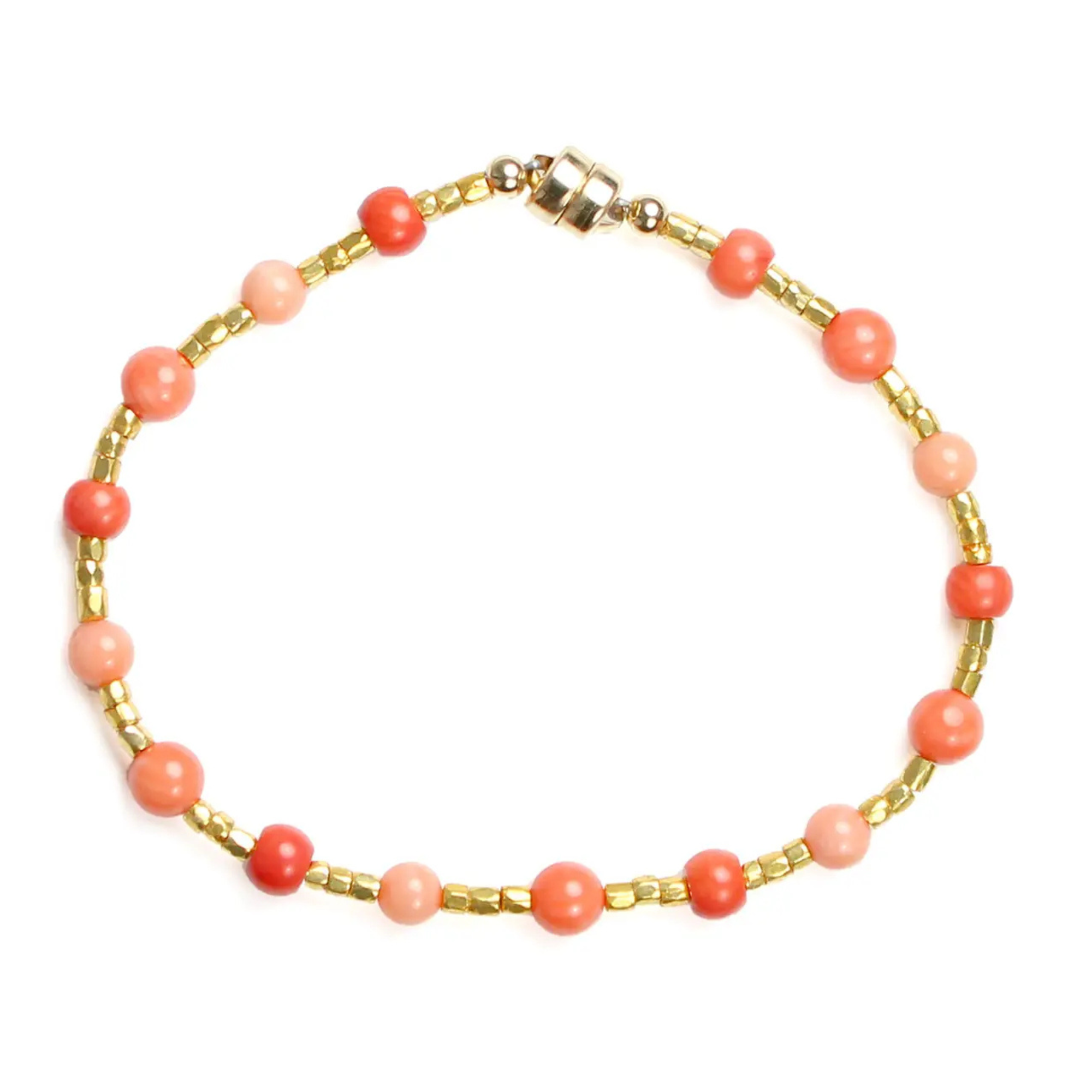 Multi Color Coral Bracelet-Jewelry-Vixen Collection, Day Spa and Women's Boutique Located in Seattle, Washington