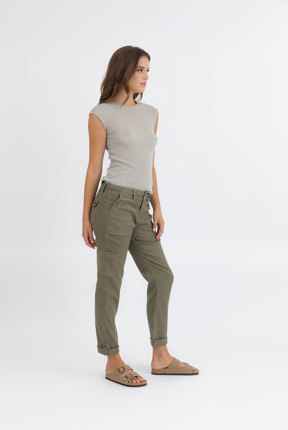 Dayla Cargo Pants-Pants-Vixen Collection, Day Spa and Women's Boutique Located in Seattle, Washington